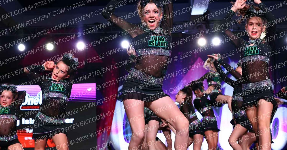 Long Island Cheer Turquoise · One Up Grand Nationals