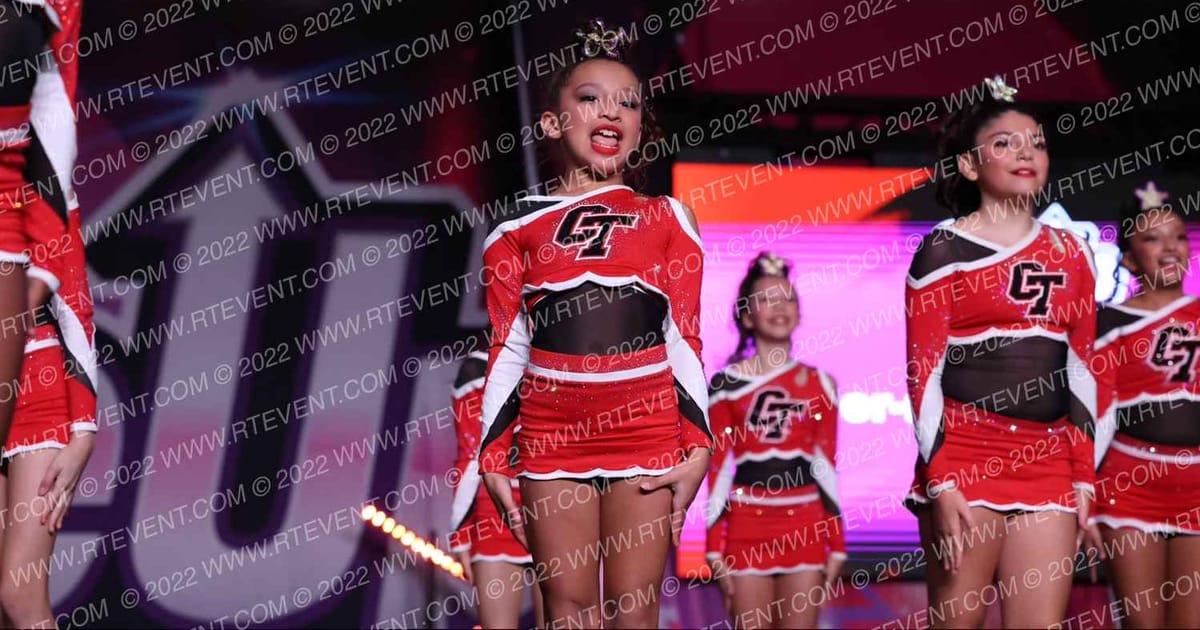 Cheer riffic Techniques Red Tails · One Up Grand Nationals