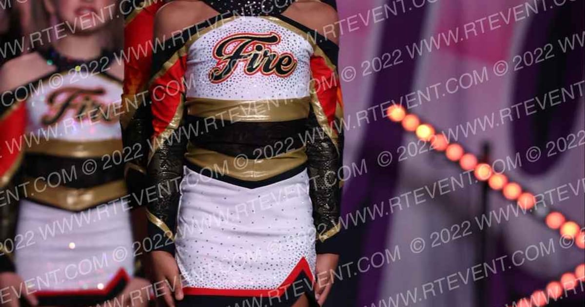 Fire Cheer Allstars RAGE · One Up Grand Nationals