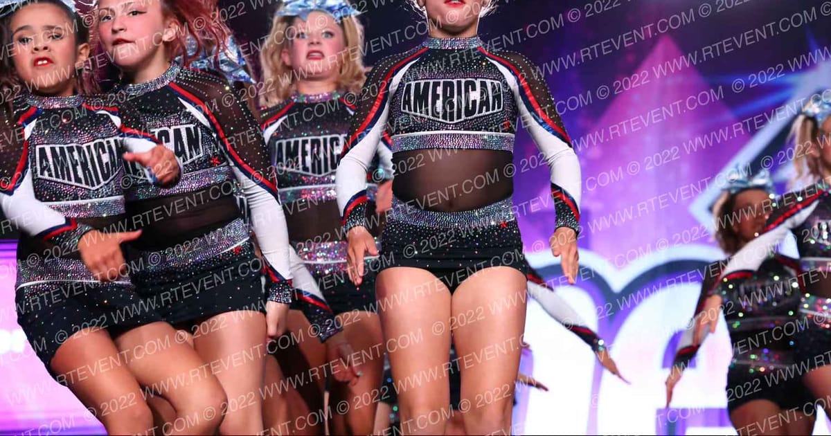 American Cheer YOUTH BLUE · One Up Grand Nationals