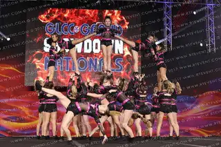Titanium Force Cheer Black Diamonds