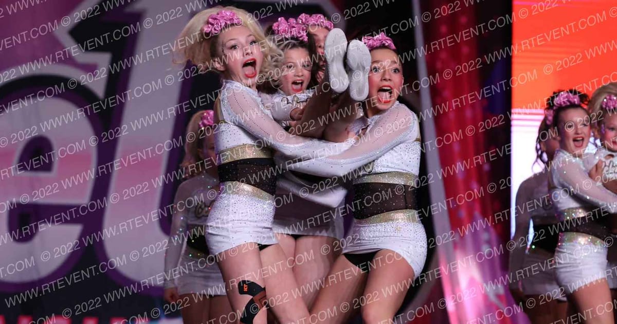 Celebrity Cheer BLUSH · One Up Grand Nationals