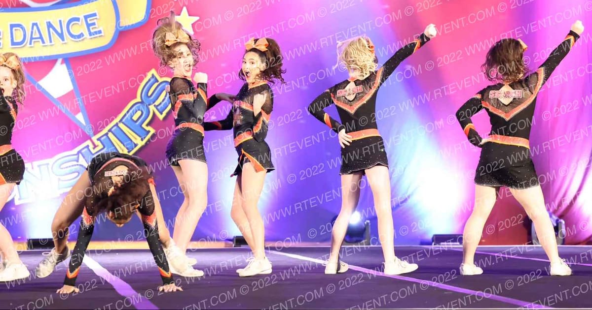 LA Cheerz Allstarz Scorch · The American Coastal