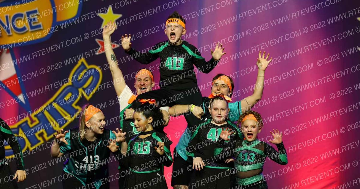 413 CHEER CODE ORANGE · The American Legacy Springfield Nationals DIDII