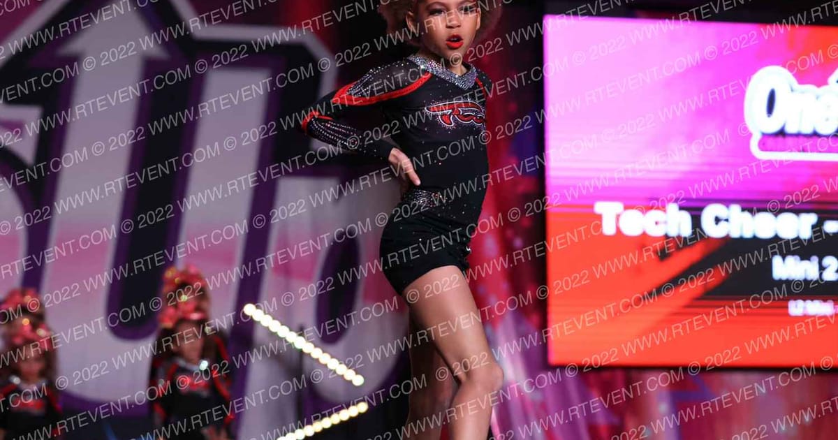 Tech Cheer   Cedar Park Mini 2 Step · One Up Grand Nationals