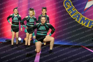 Evergreen Cheer Stars Onyx Sparks