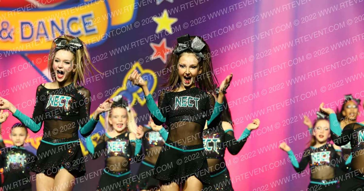 New England Cheer & Tumble Youth Black Pearls · The American Legacy Springfield Nationals DIDII