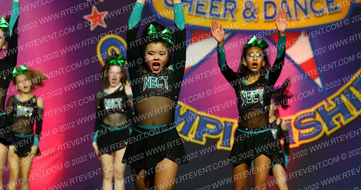 New England Cheer & Tumble Junior Emeralds · The American Legacy Springfield Nationals DIDII