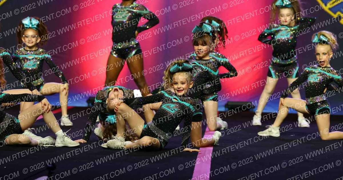 Cheer Sport Sharks-New England Mini Mateys · The American Legacy Springfield Nationals DIDII