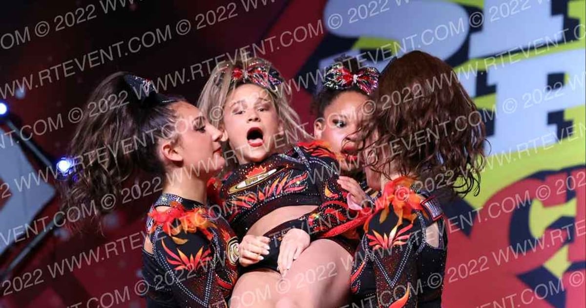 Motor City Cheer Diamonds · Spirit Sports Myrtle Beach Nationals