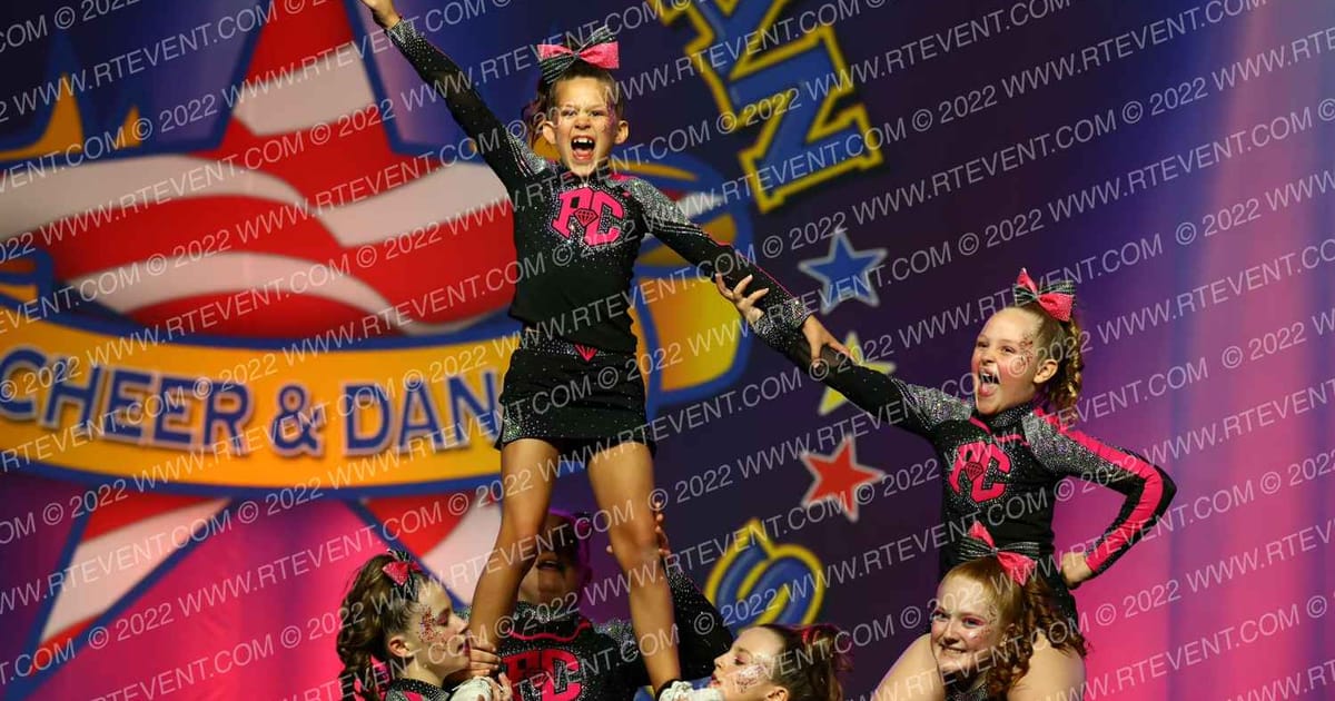 Precision Cheer Pink Diamond Divas · The American Legacy Springfield Nationals DIDII