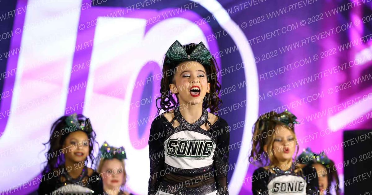 Sonic Elite Olympia Green Goddesses · One Up Bellevue Nationals