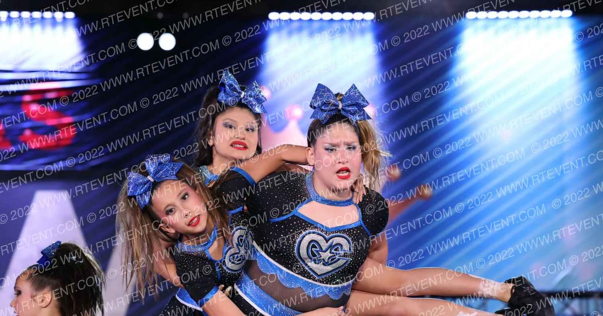 OC Elite Cheer RUSH · Vegas Crown