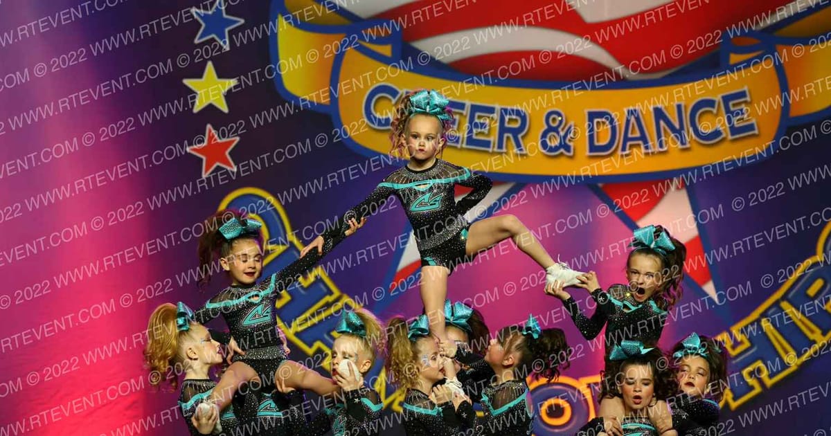 Cheer Sport Sharks-New England Tiny Treasures · The American Legacy Springfield Nationals DIDII