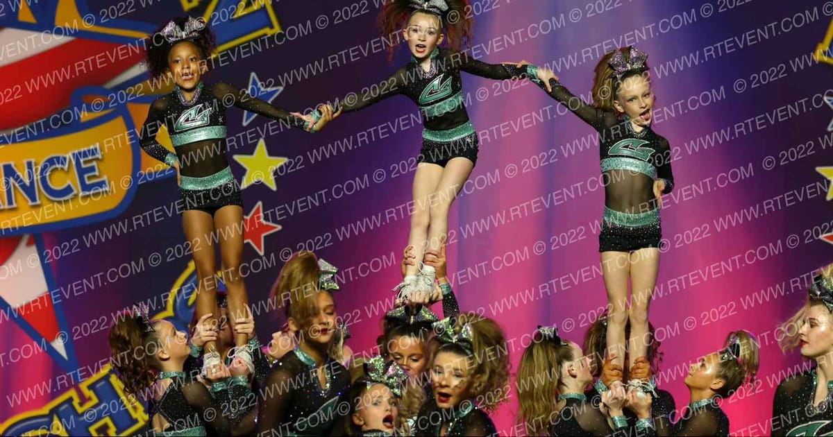 Cheer Sport Sharks-New England JAWS · The American Legacy Springfield Nationals DIDII
