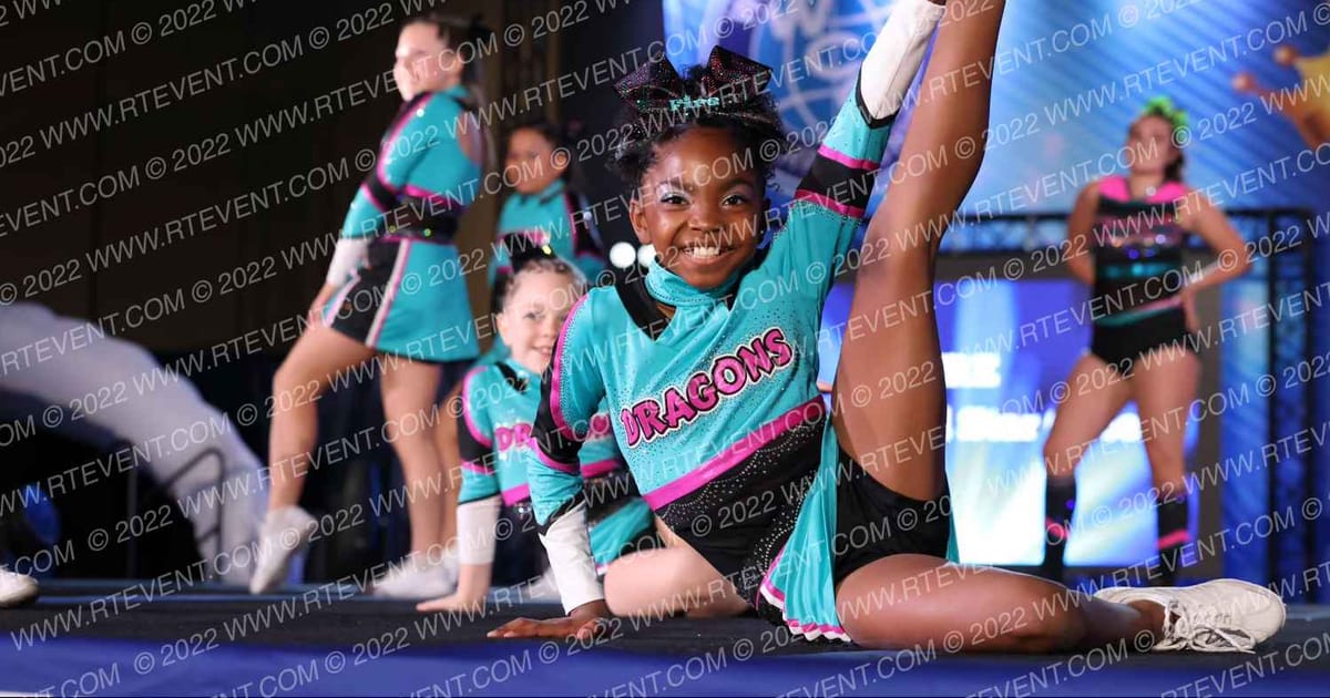 Dragon All Star Cheer FIRE · Vegas Crown