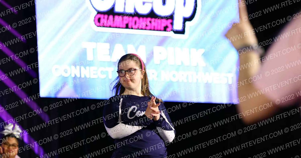 Connect Cheer Northwest Team Pink · One Up Bellevue Nationals