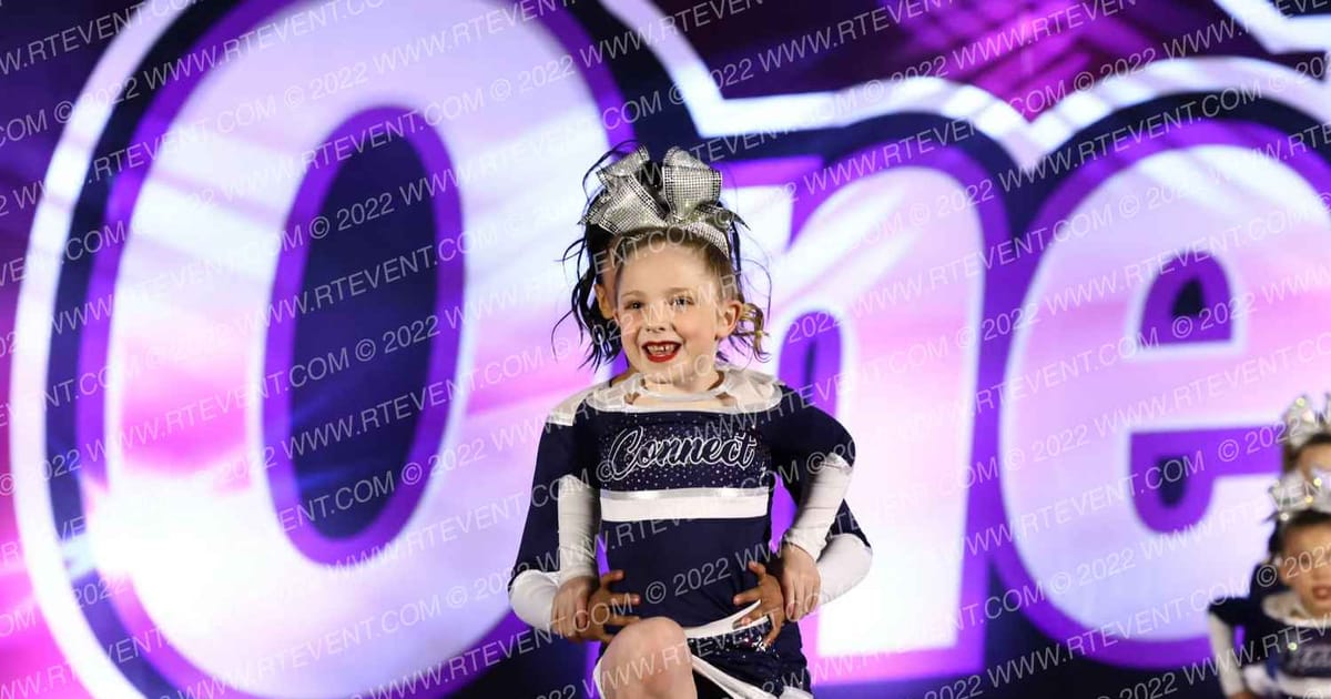 Connect Cheer Northwest Lemon · One Up Bellevue Nationals