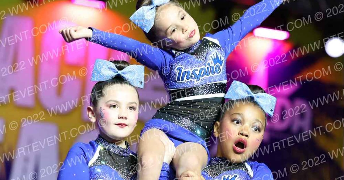 Inspire Athletics Blue Lites · ACDA Reach the Beach D Worlds Grand Nationals