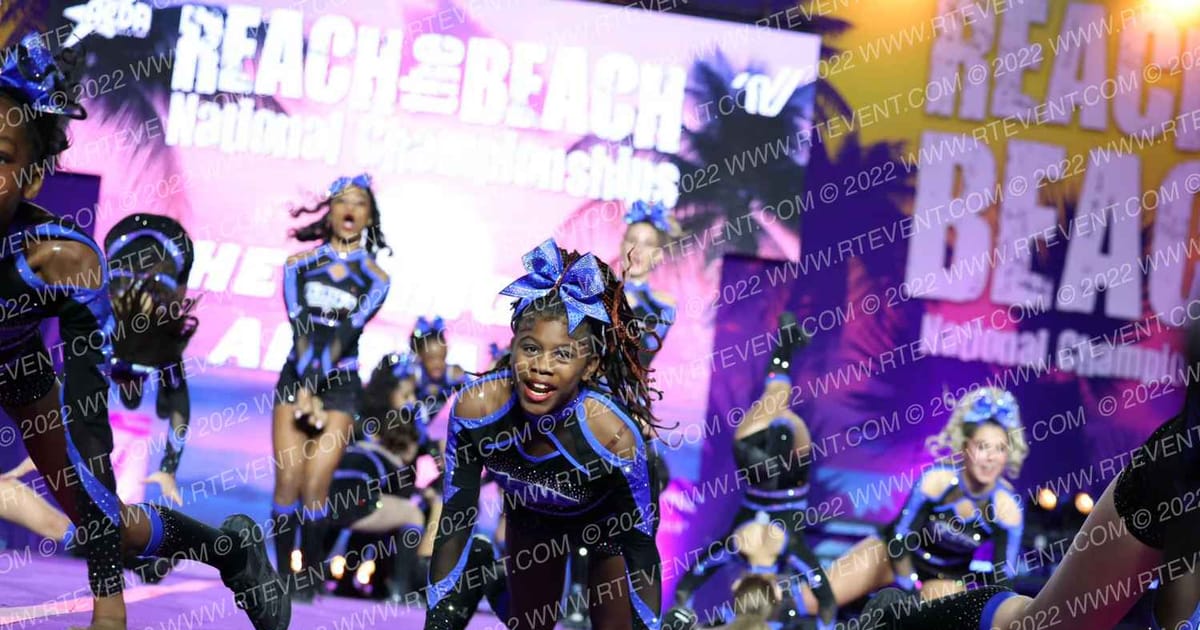 The Stingray Allstars Influencers · ACDA Reach the Beach D Worlds Grand Nationals