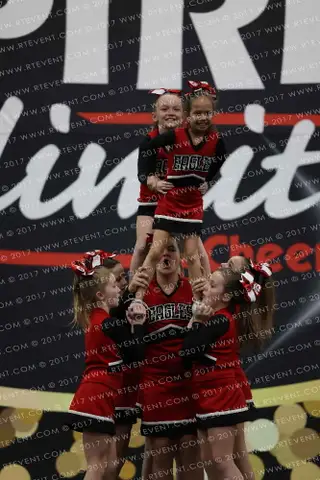Cumberland Valley Youth Cheer Associatio Pony 1 White