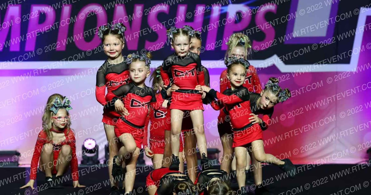 Cheer Town USA Hot Tots · One Up Houston Nationals