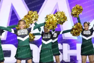 ALISAL UNION SCHOOL DISTRICT ALL STAR CHEER GOLD TEAM PEEWEE