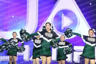 ALISAL UNION SCHOOL DISTRICT ALL STAR CHEER GREEN TEAM PEEWEE