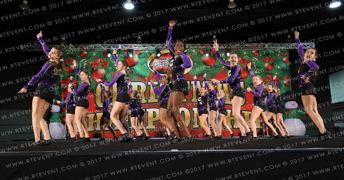 Charlotte Allstar Cheerleading Steel · American Cheer Power Gatlinburg