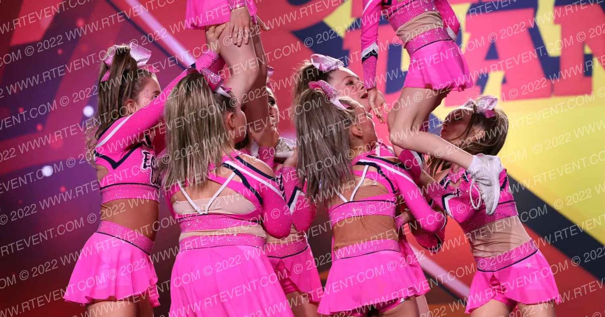 East Coast Extreme Allstars twisters · Spirit Sports Myrtle Beach Nationals