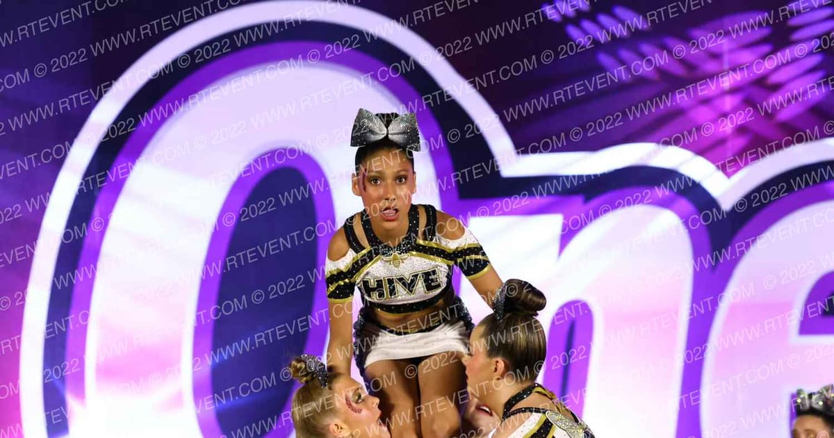 The Hive Cheer Queen Bees · One Up Bellevue Nationals
