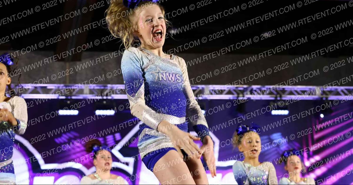 Northwest SilverStars Glitter · One Up Bellevue Nationals