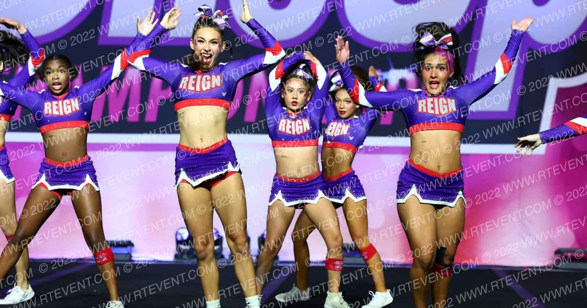Grand Cheer Purple Reign · One Up Houston Nationals