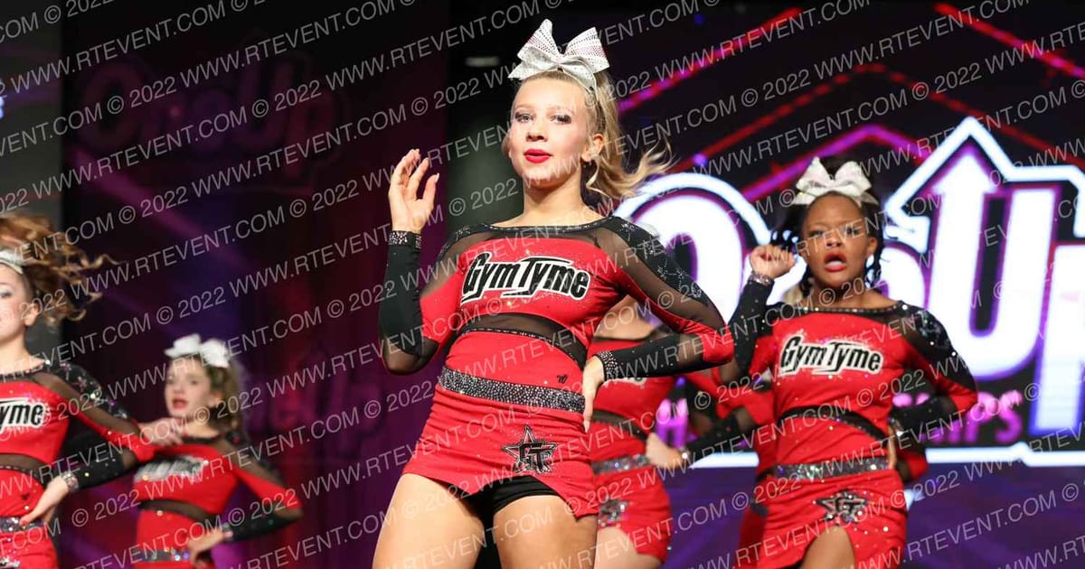 GymTyme All Stars Kiss · One Up Grand Nationals