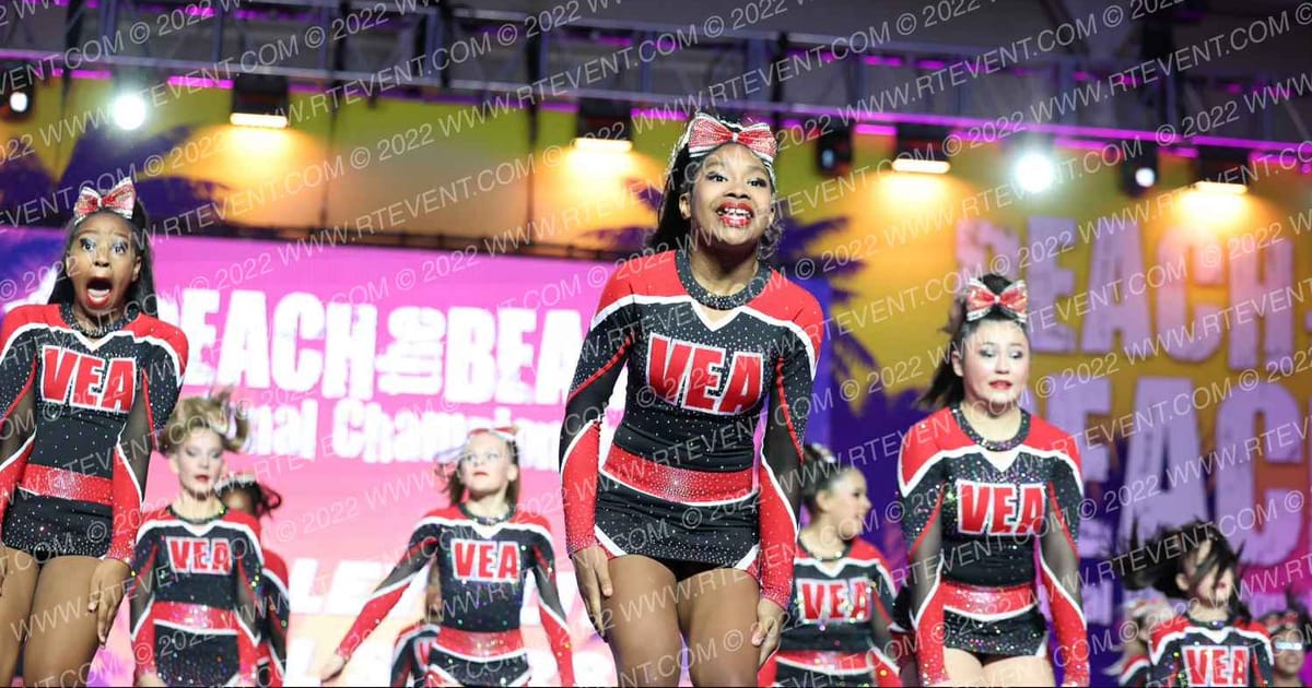 Inspire Athletics Blue Lites · ACDA Reach the Beach D Worlds Grand Nationals