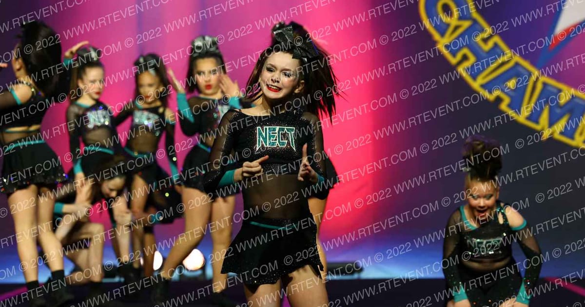New England Cheer & Tumble Youth Black Pearls · The American Legacy Springfield Nationals DIDII