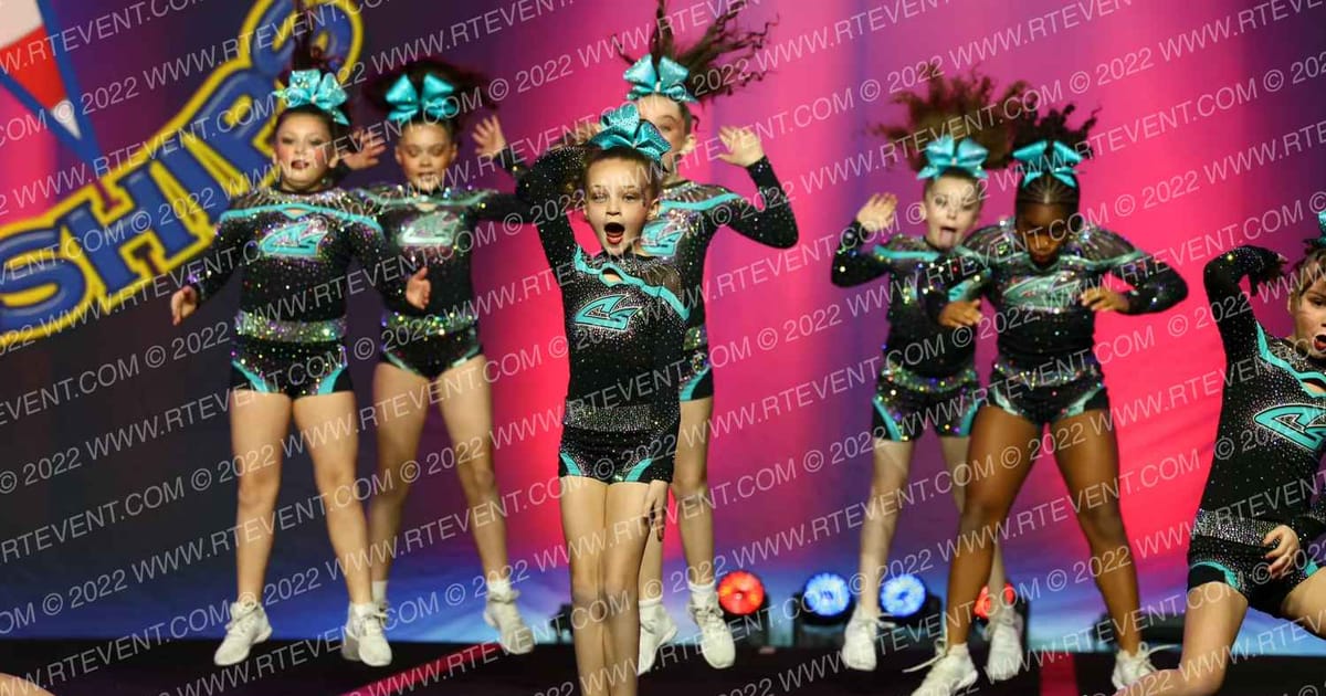 Cheer Sport Sharks-New England Mini Mateys · The American Legacy Springfield Nationals DIDII