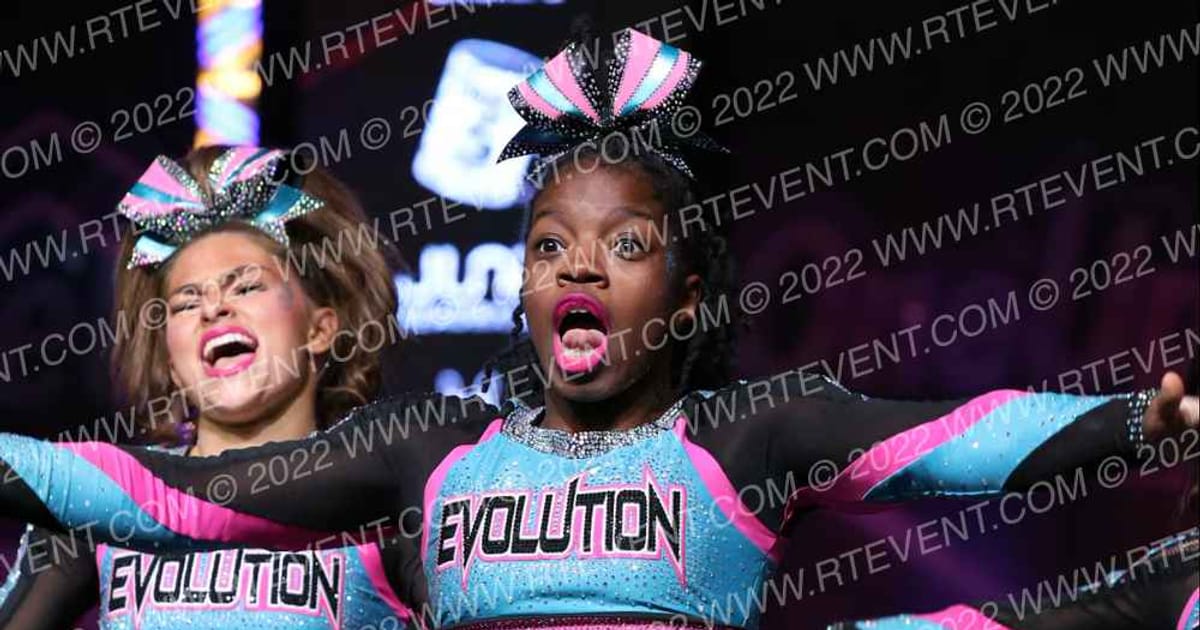 Evolution Cheer Teal Obsession · One Up Grand Nationals