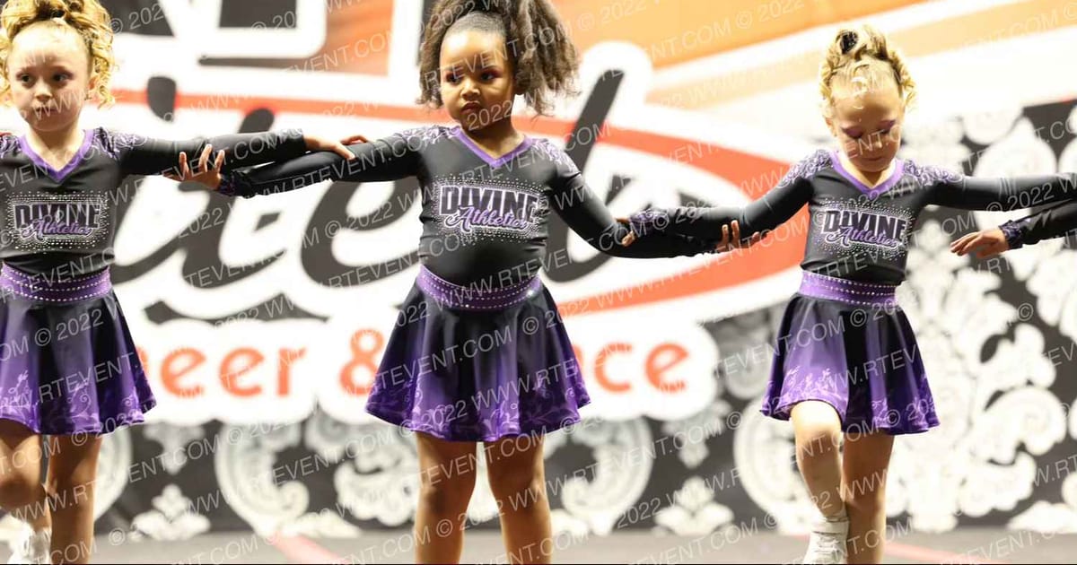 Divine Athletics Cheer Royal-Teenies · Spirit Unlimited Baltimore Challenge