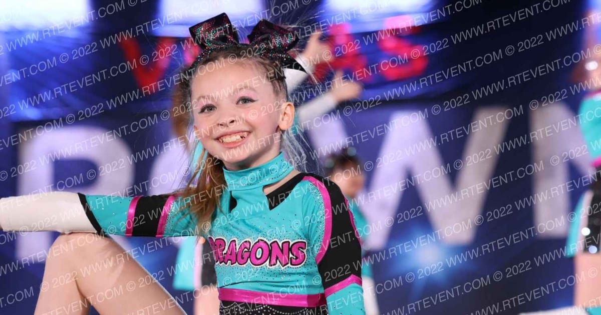 Dragon All Star Cheer FIRE · Vegas Crown