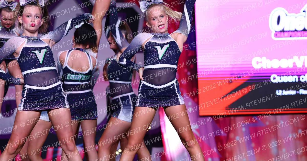 CheerVille BG Queen of Hearts · One Up Grand Nationals