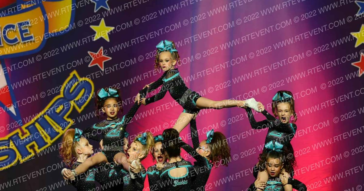 Cheer Sport Sharks-New England Tiny Treasures · The American Legacy Springfield Nationals DIDII
