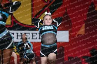 Steel Athletics Cheer Lightning