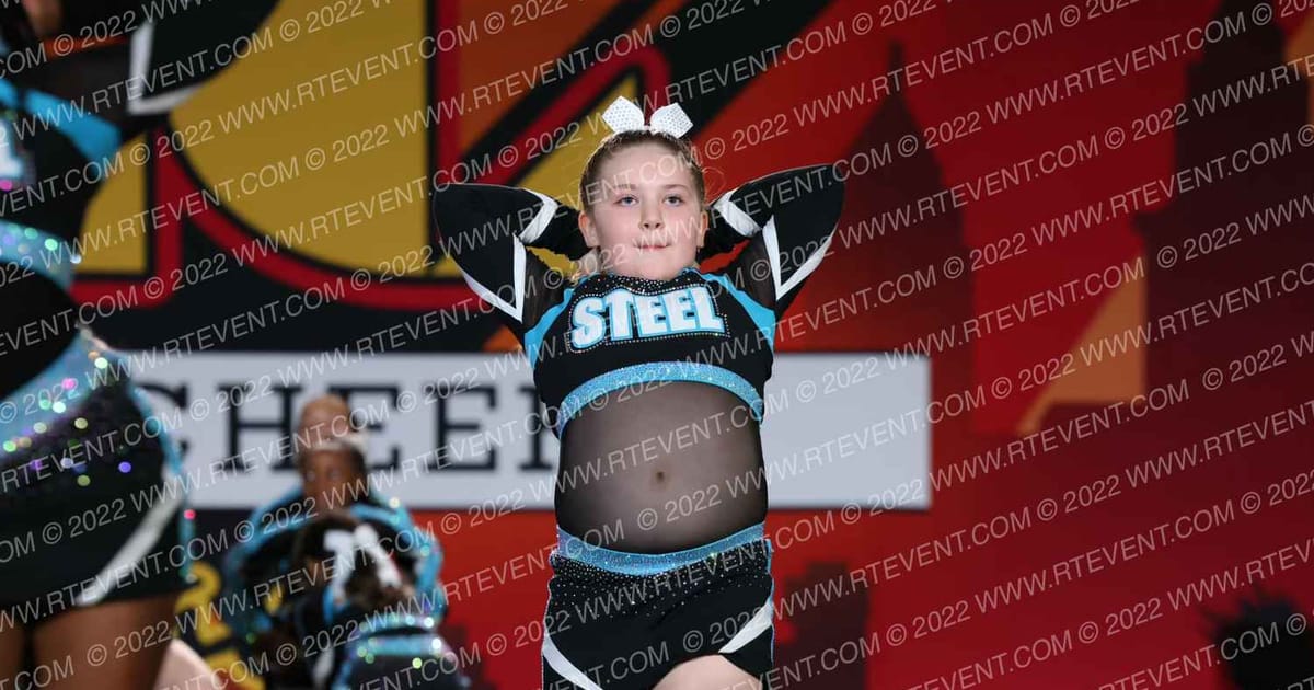 Steel Athletics Cheer Lightning · Hooray for Hollywood Cheer and Dance Championships
