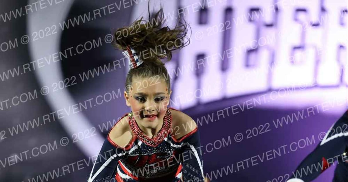 USA Stars JR BLUE · Cheer Power Canton Disco Showdown