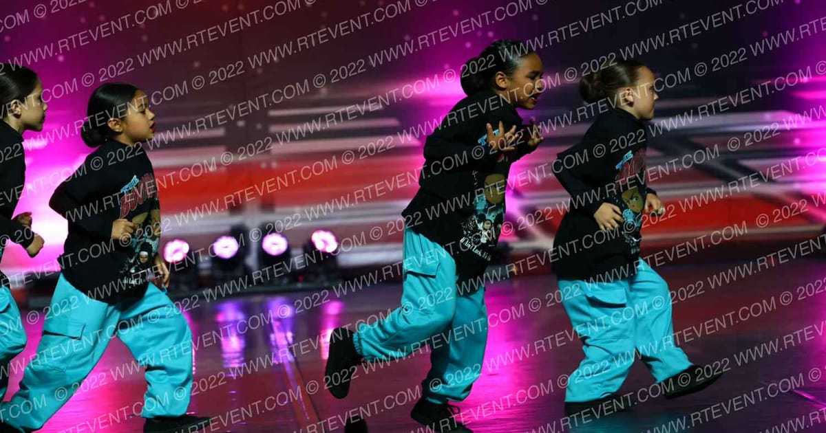Raevin Dance Factory DFE Tiny Hip Hop · Just Dance Houston Grand Nationals