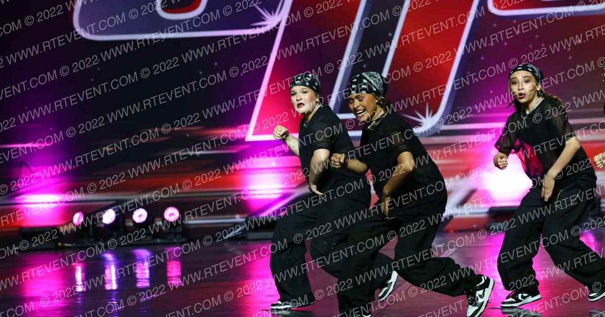 Raevin Dance Factory DFE Junior Premier Hip Hop · Just Dance Houston Grand Nationals