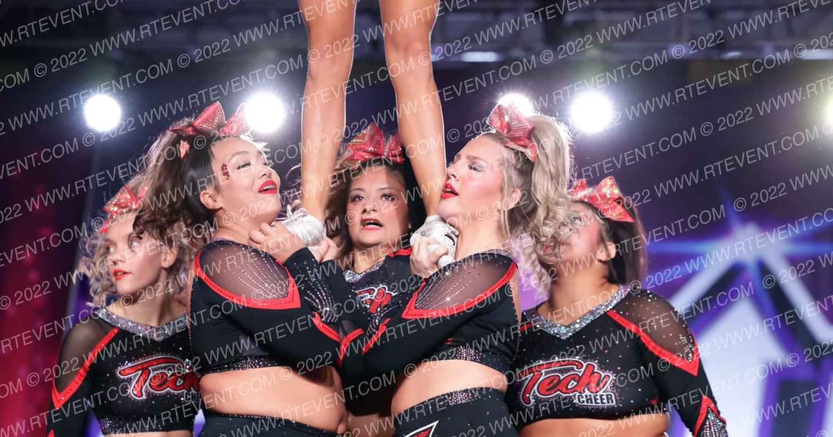 Tech Cheer   Cedar Park Bombsh3lls · One Up Grand Nationals