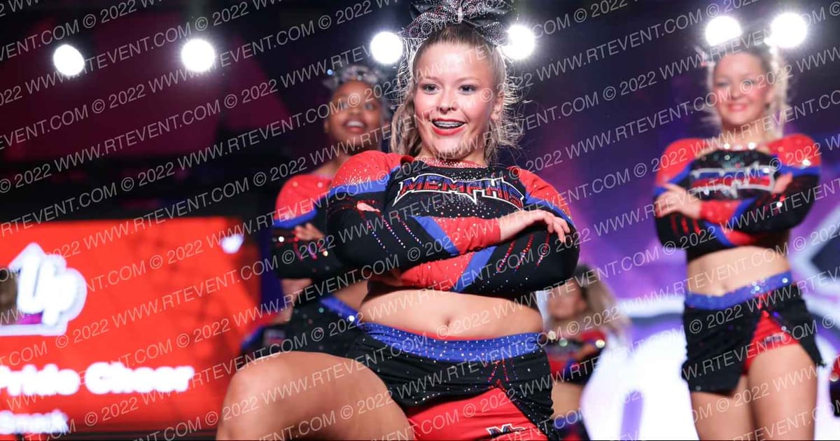 Memphis Pride Cheer BlackSmack · One Up Grand Nationals