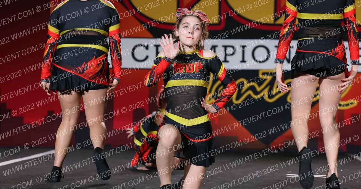 WGP ALL STARS RED HOTS · Hooray for Hollywood Cheer and Dance Championships
